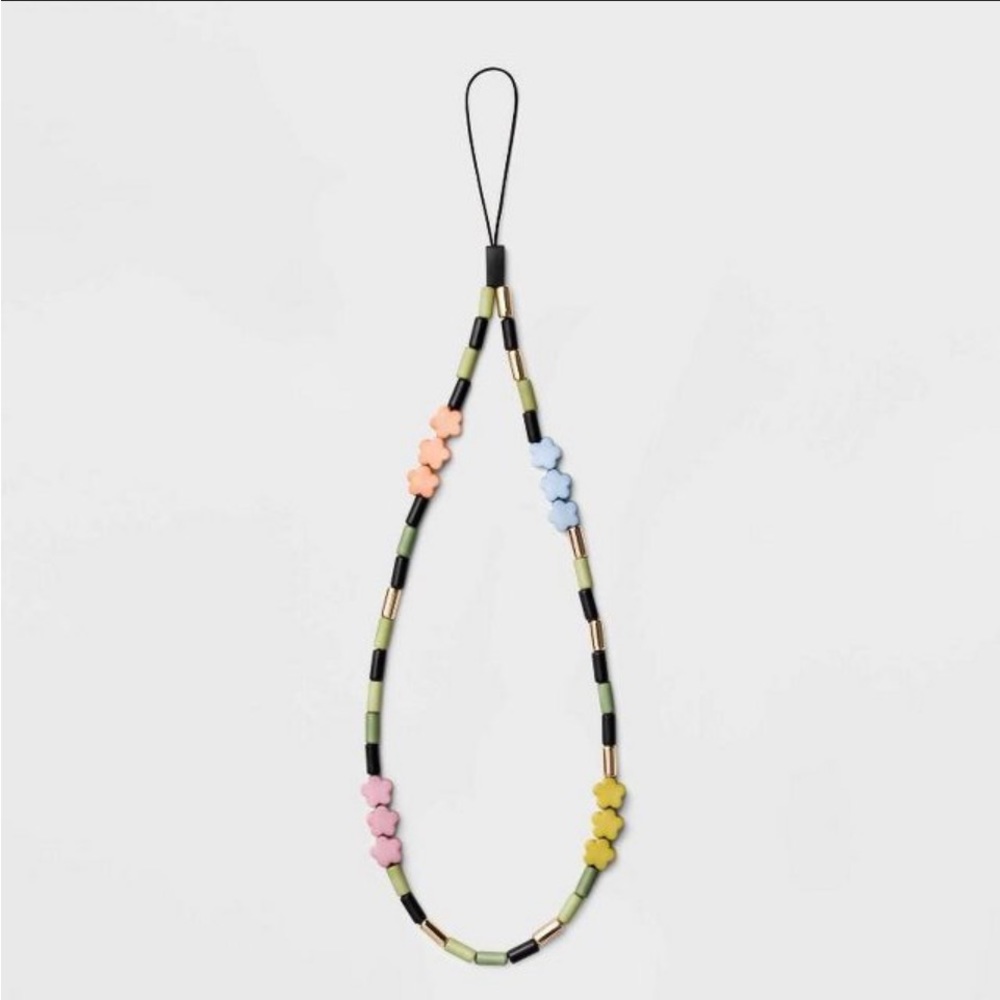 Beaded Phone Strap by Heyday